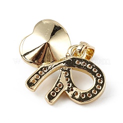 Anhänger aus echtem&nbsp;KK-C015-26G-12