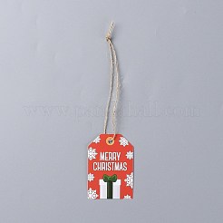 Étiquettes en papier thème noël&nbsp;CDIS-H003-05