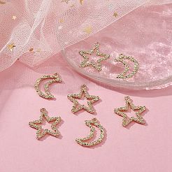 8pcs 2 Arten Legierungsanhänger&nbsp;FIND-YW0003-61