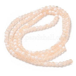 Chapelets de perles en verre craquelé&nbsp;GLAA-U001-4mm-05