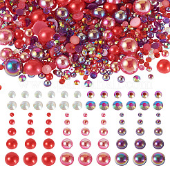 Halbrunde Cabochons aus ABS-Kunststoff&nbsp;FIND-TAC0038-08E