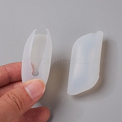 Tragbare Zahnbürstenhülle aus Silikon&nbsp;X-SIL-WH0001-06