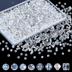 1530 Stück 8 Stile Galvanisieren Glasperlen-Sets&nbsp;EGLA-GA0001-39