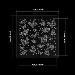 Tavole con texture in argilla acrilica&nbsp;DIY-WH0498-0017