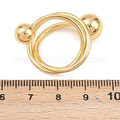 Bagues de manchette en laiton pour femmes&nbsp;RJEW-Z113-16G