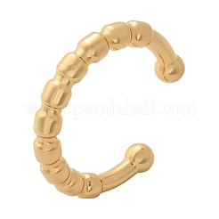 Bracciali a polsino in acciaio inossidabile 304&nbsp;BJEW-S161-01G