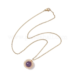 Collane con catena in acciaio inossidabile 304&nbsp;NJEW-JN05616