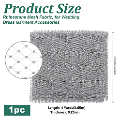 Strass-Netzstoff&nbsp;DIY-OC0015-21B