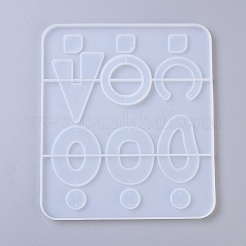 Stampi in silicone per orecchini pendenti&nbsp;X-DIY-L023-33
