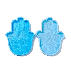 Diy Hamsa Hand mit bösem Blick Tassenmatte Silikonformen&nbsp;DIY-E069-01A