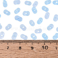 Perline di vetro trasparente satinato fgb&nbsp;SEED-N013-06A-11