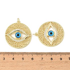 Pendentifs en laiton zircon cubique transparent&nbsp;CU-CBA9CBD-06G