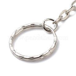 Llavero con colgante de ángel con cuentas de piedras preciosas naturales&nbsp;KEYC-JKC00387