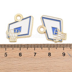 Pendentifs d'émail en alliage&nbsp;FIND-I065-01B-G