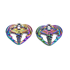 Colgantes de aleación de color arcoíris&nbsp;PALLOY-T054-160