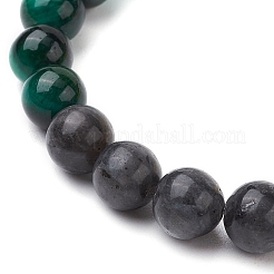 Stretch-Armbänder aus natürlichem Quarzkristall&nbsp;BJEW-TA00551