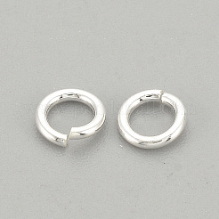 925 Sterling Silber offene Biegeringe&nbsp;X-STER-S002-57