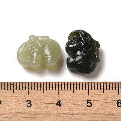 Natürliche Nephrit-Jade-Anhänger&nbsp;G-NH0007-03