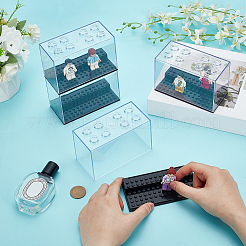 Vitrine für Minifiguren aus Kunststoff&nbsp;AJEW-WH0561-29