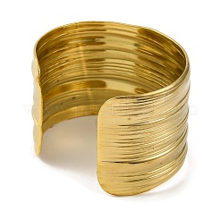 Ionenplattierung (IP) 304 Edelstahl-Manschettenarmbänder für Frauen&nbsp;BJEW-D050-01G