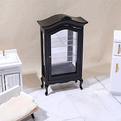 Mini boîte de rangement en bois pour maisons de poupées&nbsp;AJEW-WH0596-970