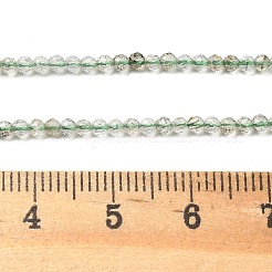 Natürlichen grünen Rutilquarz Perlen Stränge&nbsp;G-B145-A01-2mm
