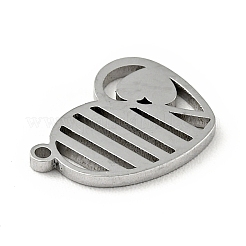 Pendentifs en acier inoxydable 304 anti-ternissement&nbsp;STAS-E159-05P