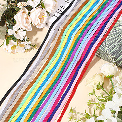18 m flache elastische Polyesterschnur in zwei Farben&nbsp;EC-ME0001-01