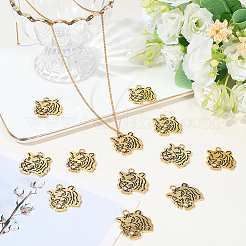 Pendentifs en alliage de style tibétain&nbsp;FIND-WH0199-392AG