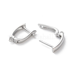 Pendientes de latón chapado en rack&nbsp;EJEW-S241-03P