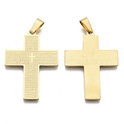 201 grands pendentifs en acier inoxydable&nbsp;X-STAS-R115-16G