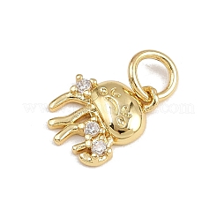 Ottone micro spianare pendenti zirconi&nbsp;KK-A269-04D-G