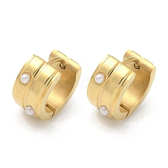 Boucles d'oreilles créoles en acier inoxydable 304 pour femmes&nbsp;EJEW-C096-64G
