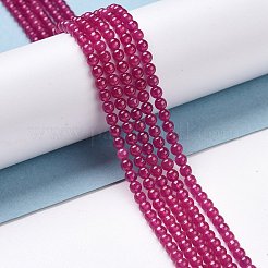 Im Labor gezüchtete Stränge roter Korundperlen&nbsp;G-D463-09A-1