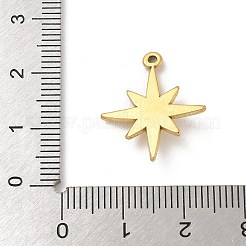 Pendentifs en strass en acier inoxydable 304&nbsp;STAS-I322-33G-01