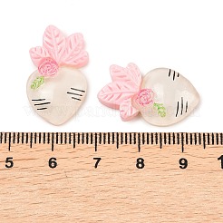 Durchscheinende Harz-Cabochons&nbsp;RESI-XCP0002-68B
