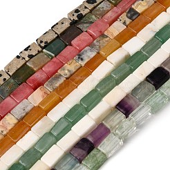 Natürliche und synthetische Mischedelsteinperlen Stränge&nbsp;G-F801-C-01