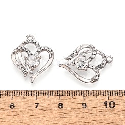 Anhänger aus Legierung und Strass&nbsp;PALLOY-T092-16P