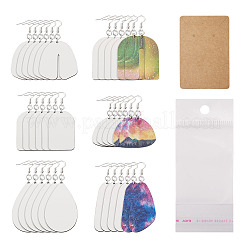 DIY Sublimation Ohrhänger-Sets zum Herstellen&nbsp;DIY-BY0001-36