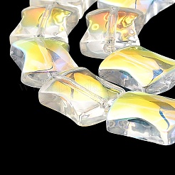 Trasparenti perle di vetro placca fili&nbsp;EGLA-H103-AB02
