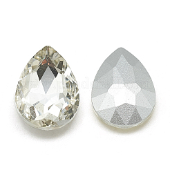 Torna a punta cabochon strass vetro&nbsp;RGLA-T081-6x8mm-01