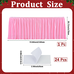 Tischdecke aus Polyester&nbsp;AJEW-WH20096-32B