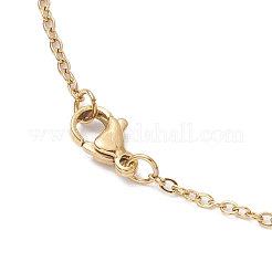 Colliers à pendentif en coquillage paua naturel&nbsp;NJEW-JN05141-07