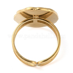 Componenti per anello polsino aperto in acciaio inossidabile 304&nbsp;STAS-Q308-05G