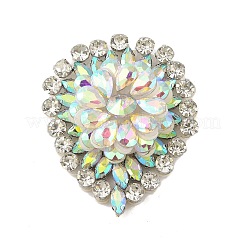 Legierung Kristall AB Strass Broschen&nbsp;JEWB-M046-22