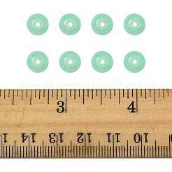 2 brin de perles rondes en verre imitation jade&nbsp;DGLA-FS0001-20D