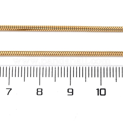 Quadratische Schlangenkettenhalsketten aus 304 Edelstahl&nbsp;LS-STAS-G244-83B-G