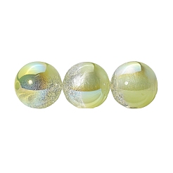 30 Uds cuentas de resina opaca de color degradado&nbsp;PW-WG675F3-08