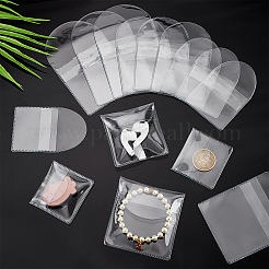 80 pz 3 stili sacchetti di plastica trasparenti in PVC&nbsp;ABAG-CA0001-12