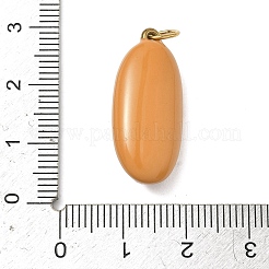 Anhänger aus emailliertem Edelstahl 304 in Form eines Hotdogs&nbsp;ENAM-I086-01